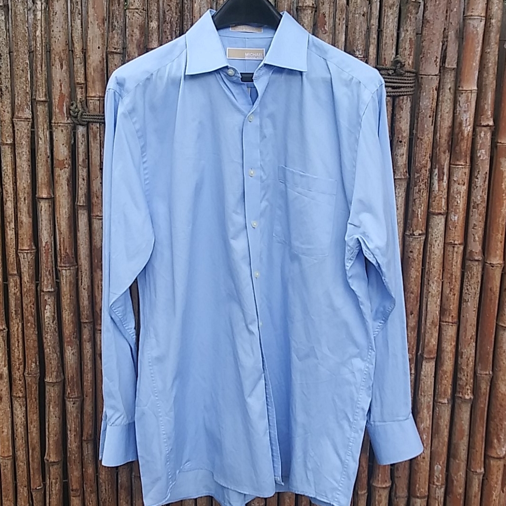 Michael Kors Blue Dress Shirt 15.5 neck 32/33 ***HOST PICK!!***
